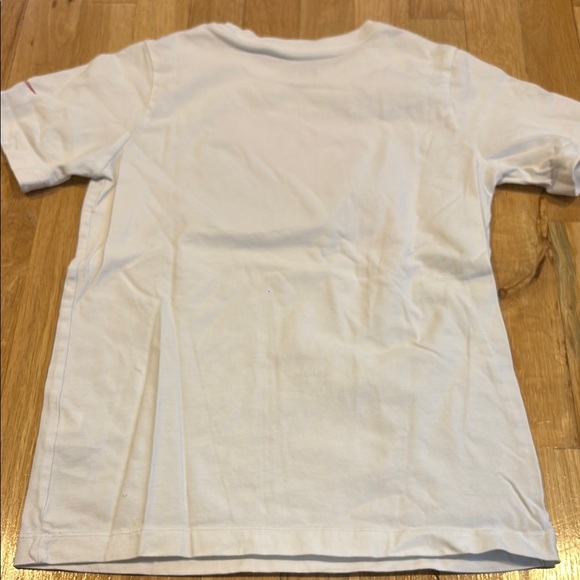 Nike Boys White and Red Short Sleeve Tee Size M - Picture 3 of 4